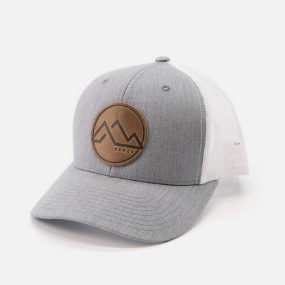 Range Mountain Hat | Leather Patch Trucker Hat